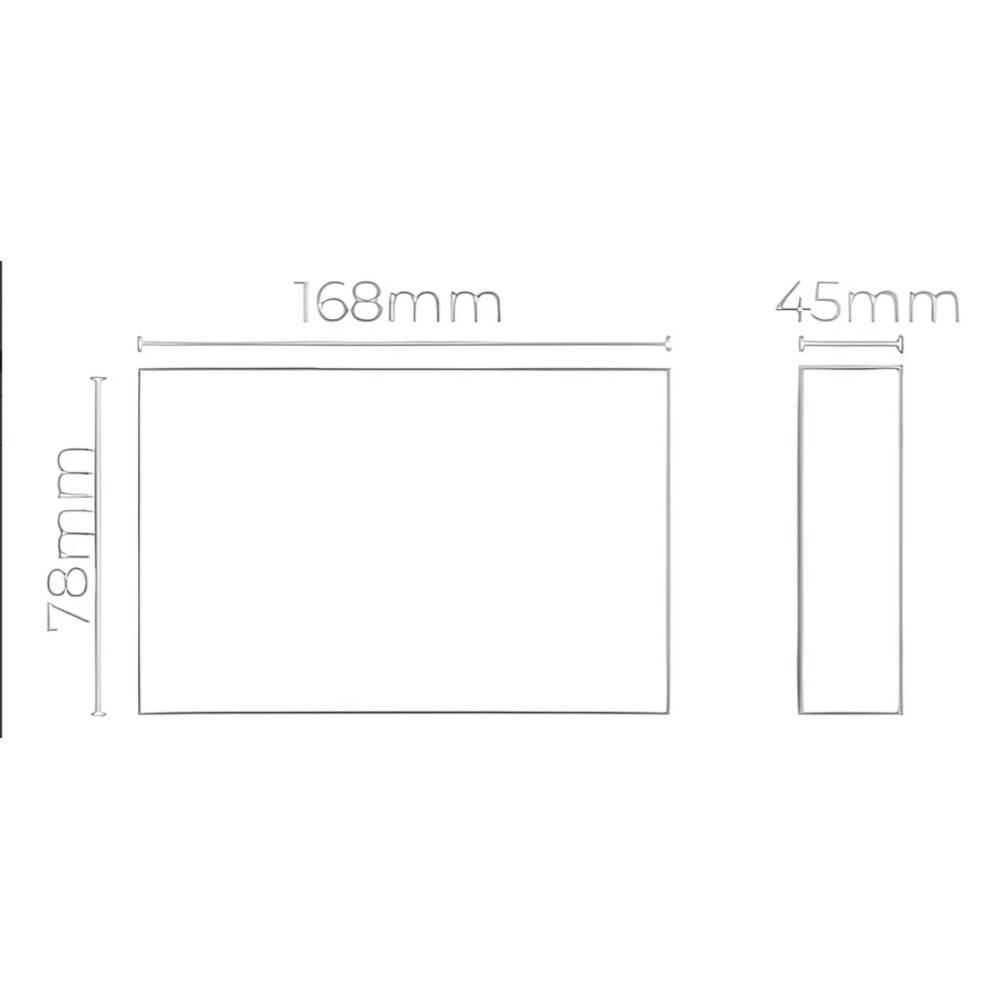 Arandela Lentille Trois Branca 6w 3000k Lumanti Ip65 Arandela Lentille Trois Branca 6w 3000k Lumanti Ip65