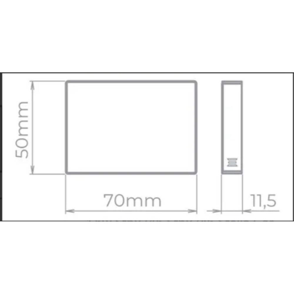 Balizador Mini Neu2 Sobrepor Led 1,5w Sth8745 Sth8746 Stella Cor Da Estrutura Branco - 3000k Balizador Mini Neu2 Sobrepor Led 1,5w Sth8745 Sth8746 Stella Cor Da Estrutura Branco - 3000k
