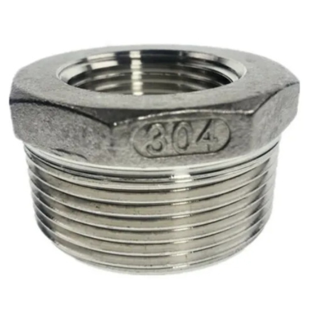 BUCHA RED INOX 304 ROSC(150LB)3/8 X 1/4