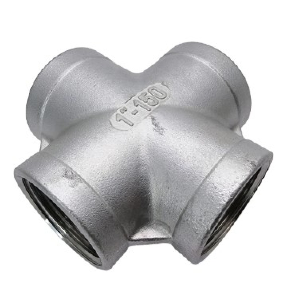 CRUZETA INOX 304 ROSC(BSP)150 LB - 1/2 CRUZETA INOX 304 ROSC(BSP)150 LB - 1/2