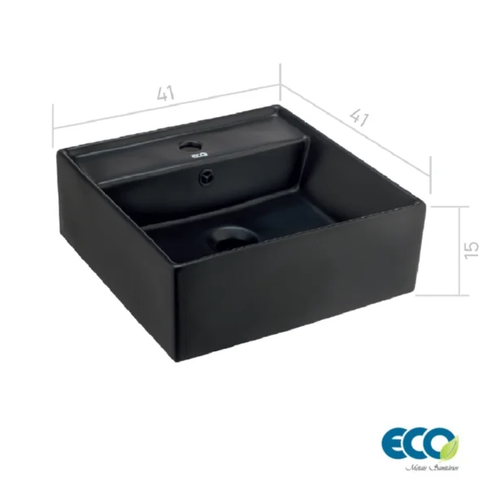Cuba De Louça Preta C/Mesa 67300PF ECO1