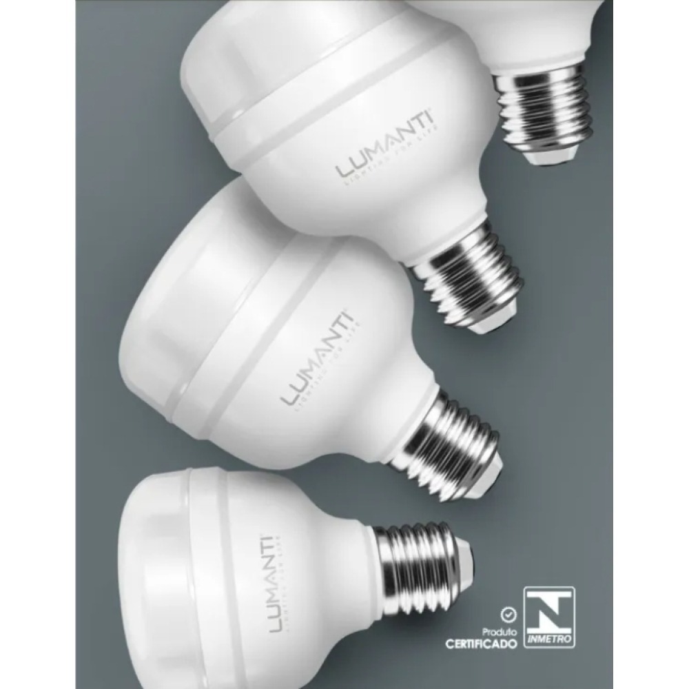 Lâmpada Bulbo Led Lumanti 50w 6500k 4000lm Brilho Intenso