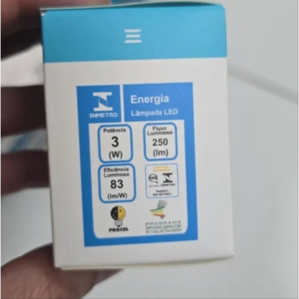 Lâmpada Led Mini Dicroica 3w Gu10 3000k Stella - Sth8513/30 Cor Da Luz Branco-quente 127/220v