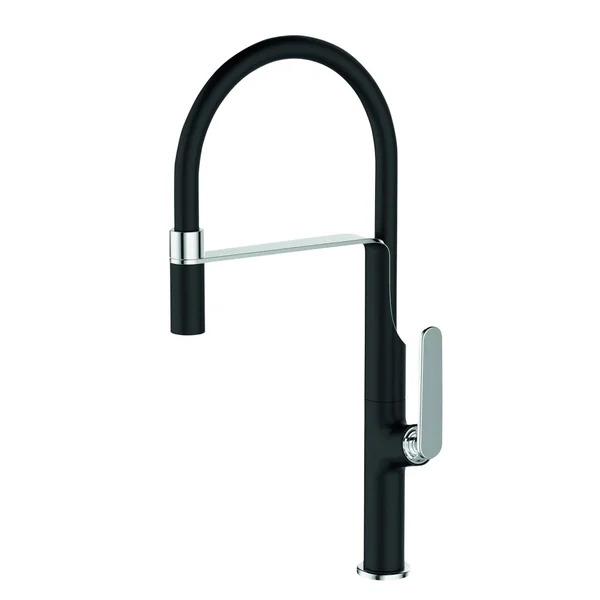 Misturador Monocomando Gourmet Lexxa LX1238B Preto Fosco