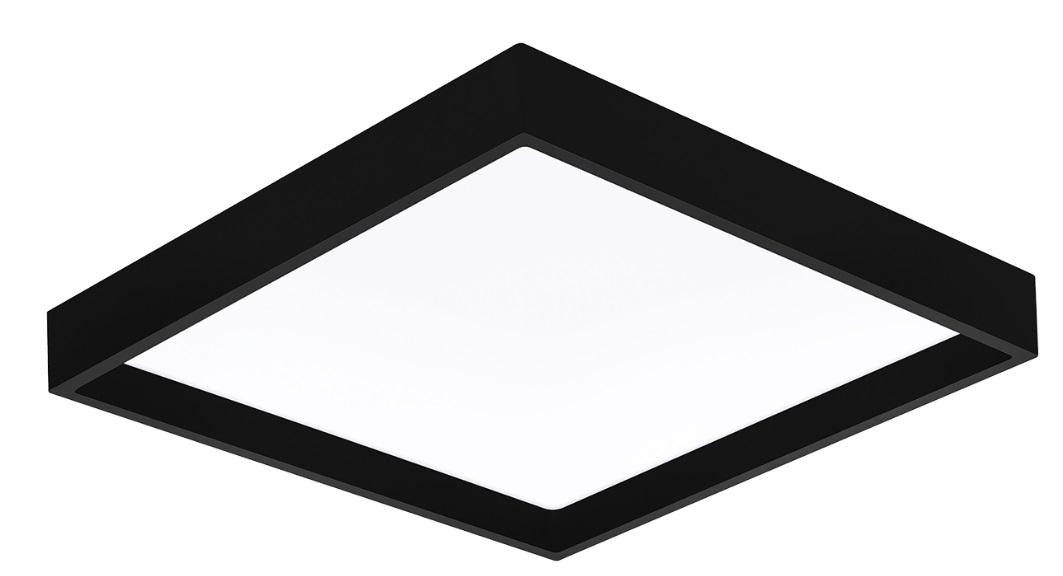 PLAFON DE SOBREPOR PRETO LED DEEP RECUADO 28W 4000K QUADRADO POLICARBONATO BIVOLT PLAFON DE SOBREPOR PRETO LED DEEP RECUADO 28W 4000K QUADRADO POLICARBONATO BIVOLT