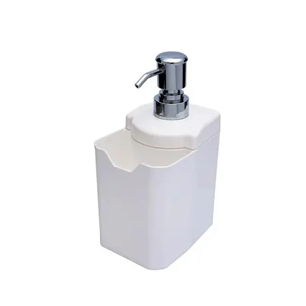 Porta Esponja/Detergente C/ Dispender Branco Roper Plast