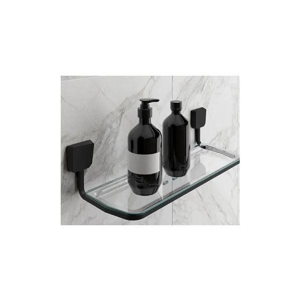 Porta Shampoo C39 Origami preto Matte Meber