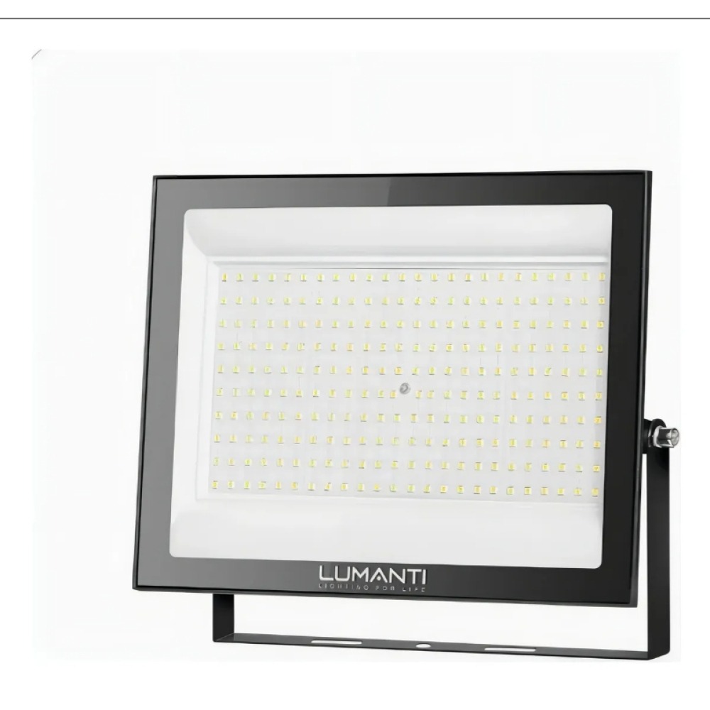 Refletor Led Smd Lumanti 400w Ip66 5500k Branco Frio Bivolt Preto