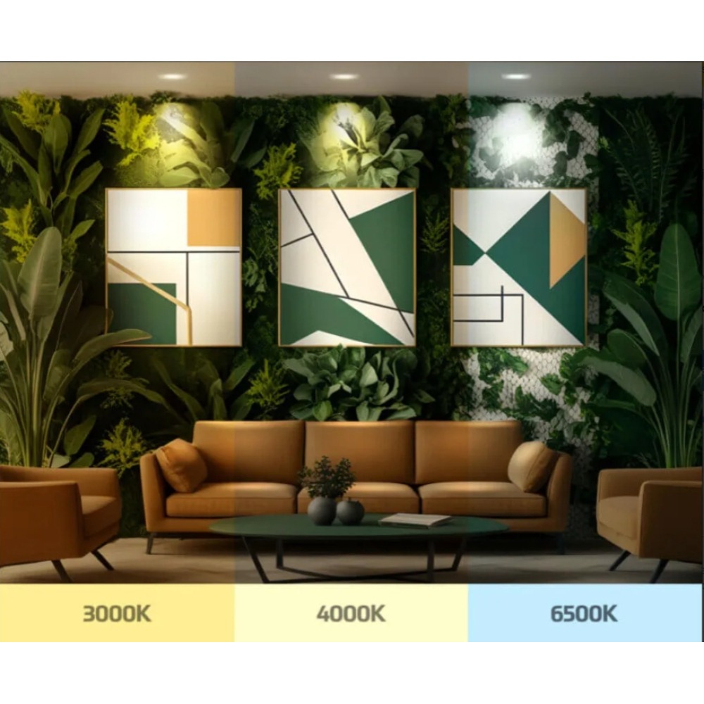 Spot Embutir Redondo Lumanti Luz Branca 6500k 5w - Branco