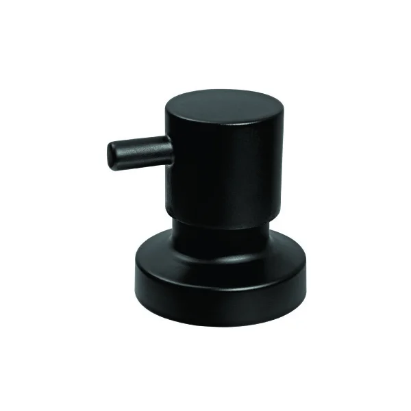 Acabamento Registro 1/2" , 3/4", 1" - C77 Preto Matte Minimal Classic - Preto Mate