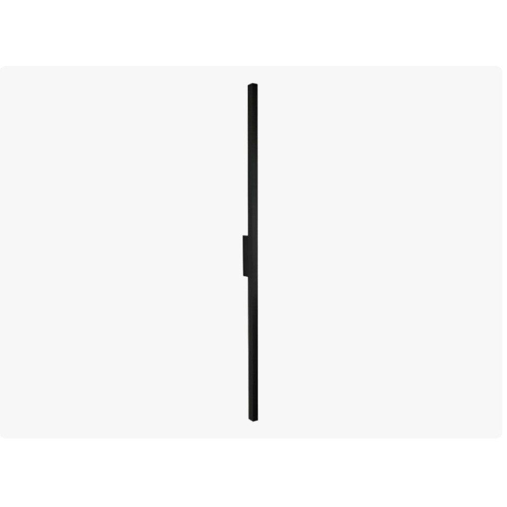 Arandela Led Linear 10w 220v Preto 3000k