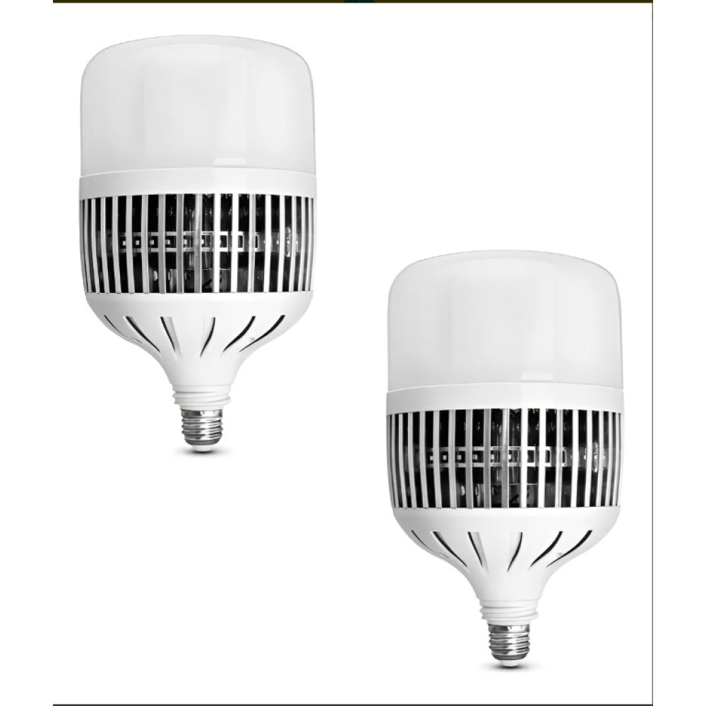 Kit 2 Lâmpadas Led 100w Luz Branca Autovolt E27 10000lm Lumanti