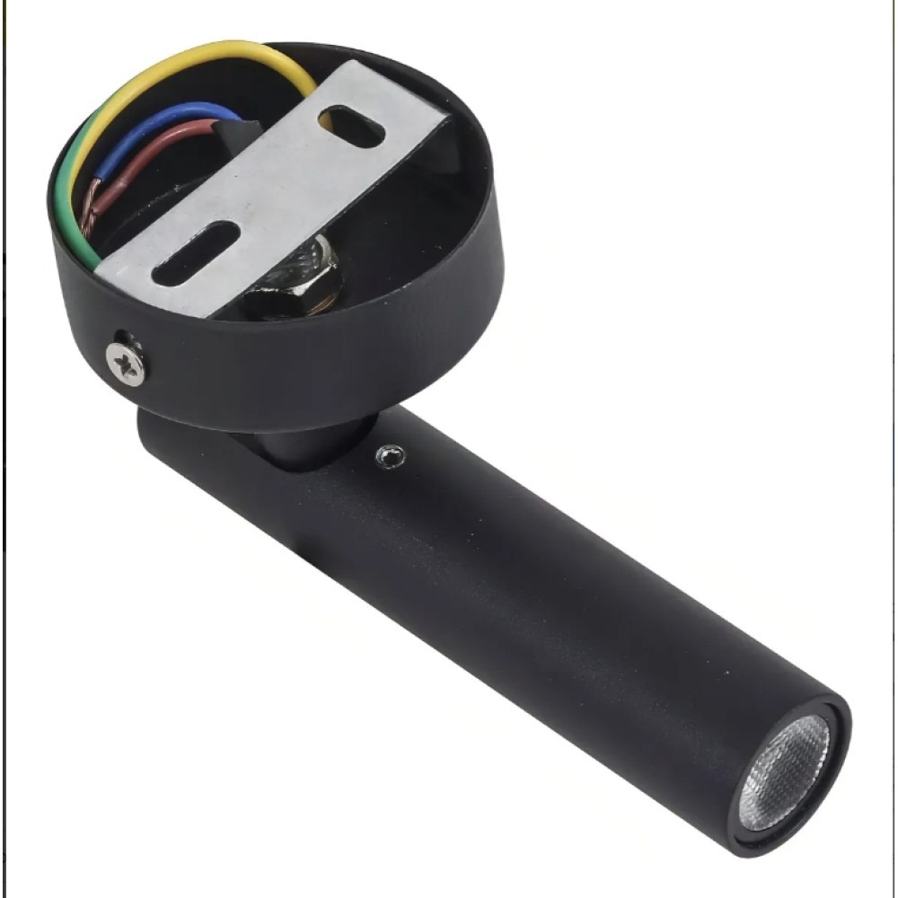 Spot Leya Sobrepor Preto 3000k 2w 7117 Gaya 3000k Ip20